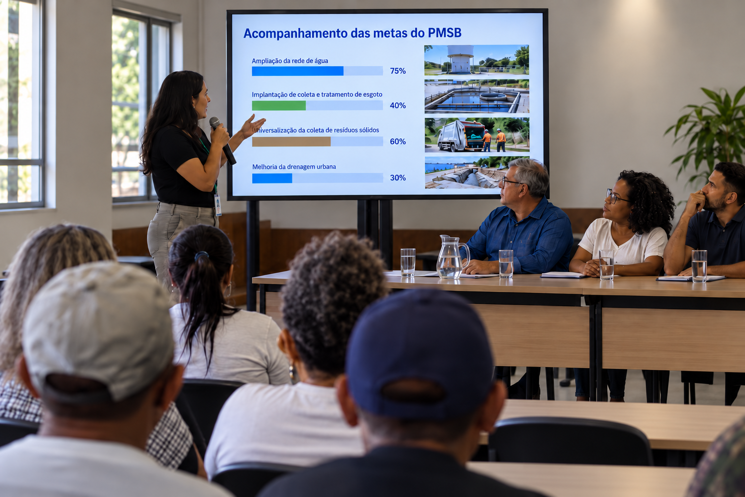 Participação social precisa continuar após a aprovação do PMSB